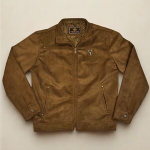 Men’s EA Collection Italy Style Suede Jacket – Size XL